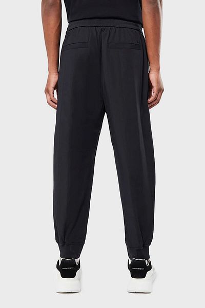Emporio Armani إمبوريو بنطال رياضي برباط خصر مريح للرجال 6l1pd4 1nniz 0920