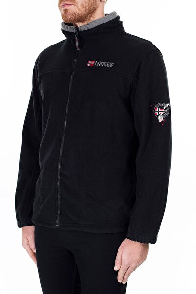 Norway Geographical Men's Black Sweatshirt Tamazonie