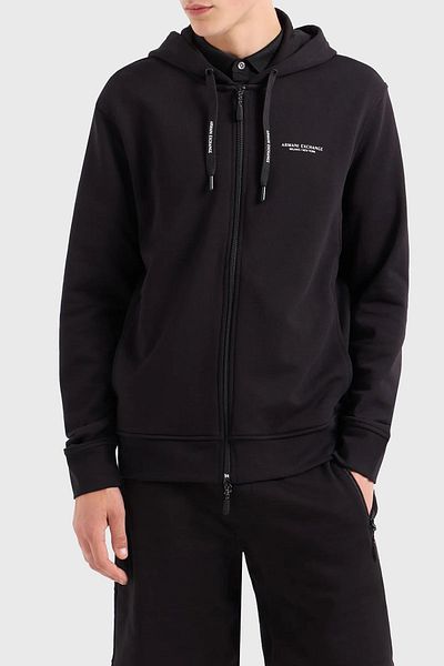 Armani Exchange Men's Sweat - 100% Cotton, Zippered, Zjkrz 1200 Model