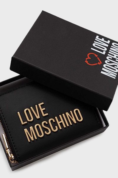 Love Moschino Zippered Logo Wallet - WALLET JC5613PP1LKD0000