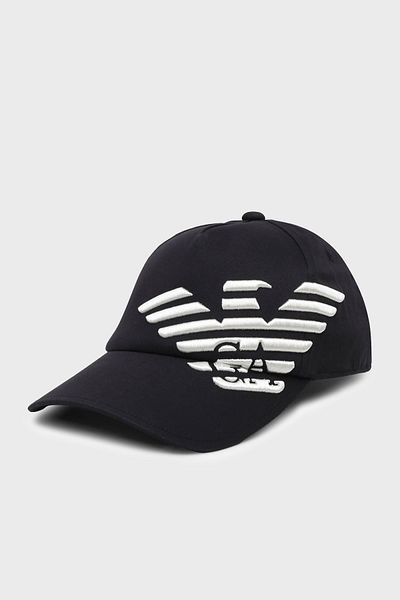 Emporio Armani Cotton Logo Hat Men's HAT627470 4R583 00020