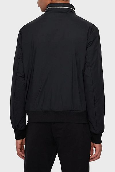 Armani Exchange Hidden Hooded Regular Fit Coat with Logo Men'S COAT 8NZB60 ZN97Z 1200