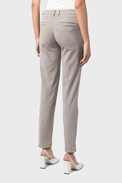 Emporio Armani Cotton Normal Waist Skinny Fit Straight Leg Trousers Pants 6l2p64 2nh4z 0636