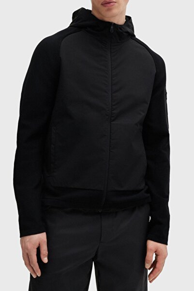 BOSS Regular Fit Kapüşonlu Mont Erkek MONT 50517091 001