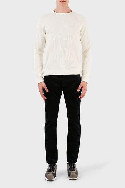 Emporio Armani J06 Slim Fit Straight Leg Velvet Pants Men'S TROUSERS 6R1J06 1NHKZ 0920