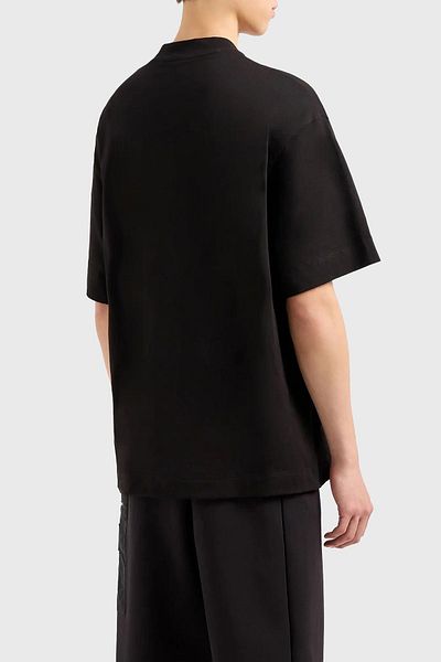 Armani Exchange Ανδρικό βαμβακερό μπλουζάκι με λαιμόκοψη - XM 000118   AF10361 UC001