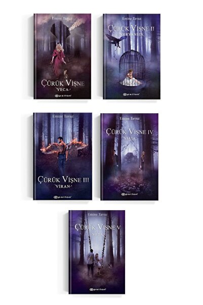 Epsilon Yayınevi Çürük Vişne 5 Kitaplık Set Emine Tavuz