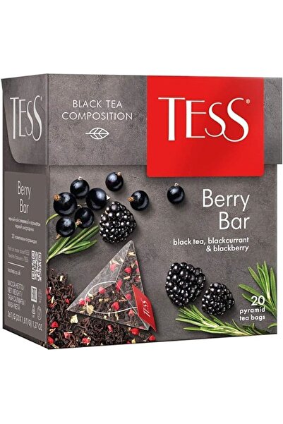 Tess Berry Bar frenk üzümü ve böğürtlen poşet çayı