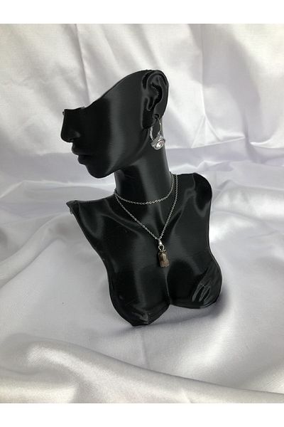3desen Black Decorative Mannequin - 20 Cm Jewelry