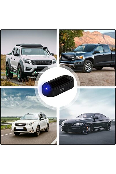 isgstore المتجر الرئيسي إنذار سيارة الردع LED مضاد للسرقة مع ضوء أحمر M-498