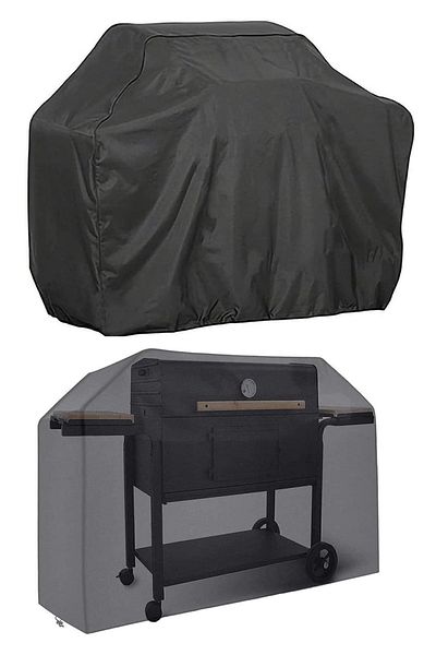 Bundera Black Barbecue Protection Cover - Waterproof Tarpaulin Garden Furniture