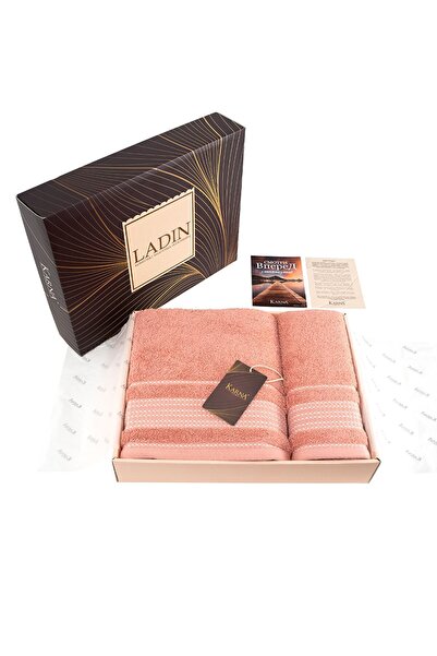 Karna Home Ladin Set of 2 Cotton Bath Towels