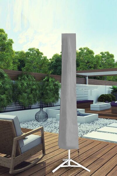 Bundeba Nappe Su Geçirmez 2 Metre Plaj Şemsiyesi Kılıfı Plaj Çadırı Toz Yağmur Önleyici Şemsiye Örtüsü