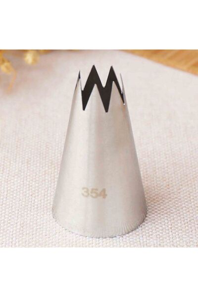 ENJOYPEPERON طرف حقيبة ضغط كريم من الفولاذ المقاوم للصدأ (طرف حقيبة مخفوقة، حامل مصباح) 1 قطعة + 4 أكياس مخفوقة