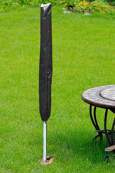Bundera Brolly Black Waterproof Umbrella Beach Bag - 150x20cm