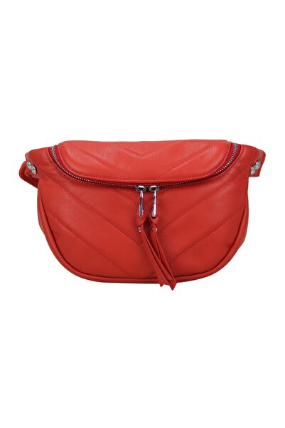 Karya Deri Hakiki Deri Kadın Bel Çantası & Crossbody Bag 0206