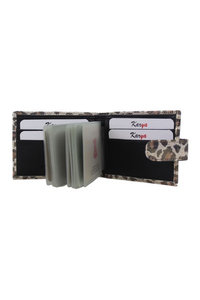 Karya Deri Genuine Leather Women's Card Holder Wallet 0398