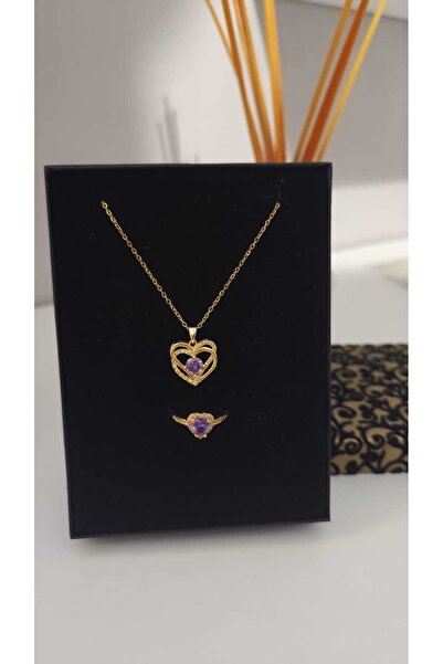 JUPİTER HOME Çelik Kolye Ve Yüzük Setti Pandora,s Yüzük Anneler Dogum Günü