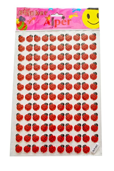 Modellino Kabartma Sticker Etiketler 30x17cm Emoji Kalp Hayvanlar Bayrak Meyv...