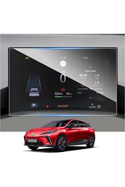 Mobilite واقي شاشة نانو متوافق مع لوحة القيادة Mg Mg4 2023 2024