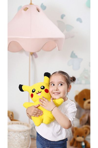 vagontoys Pokemon Pikachu Plush Toy Sleeping Companion Plush Toy 50 cm