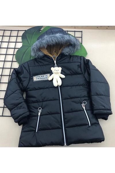 ÖRZİKİDS Hooded Inside Versoft Quilted Girl's Coat Age 7-10