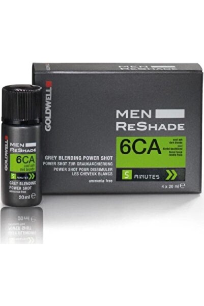 GOLDWELL Men Reshade 6ca Amonyaksız Köpük Boya 4x20ml.