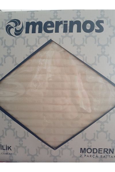 MRCNHOME Merino Modernline 2 Piece Blanket Set Single