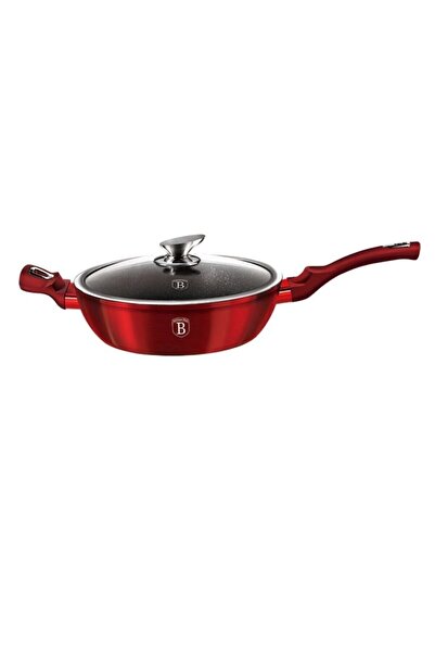 TİVOLİ De Berlingerhause Red Serisi 28 Cm Kapaklı Derin Tava