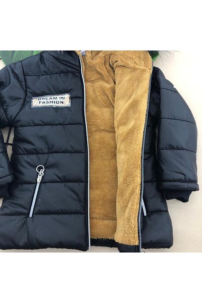 ÖRZİKİDS Hooded Inside Versoft Quilted Girl's Coat Age 7-10