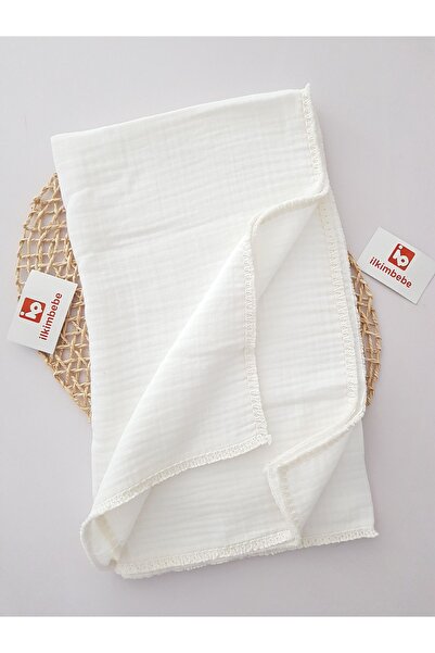 ib ilkimbebe بطانية موسلين 4 طبقات مقاس 100×115 سم