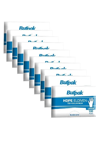 Dolphin Şeffaf Eldiven Pe (l) 1000 Adet