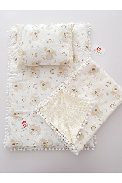ib ilkimbebe Baby Products - Blanket Diaper Set, Cushion, Muslin, Newborn, Crib