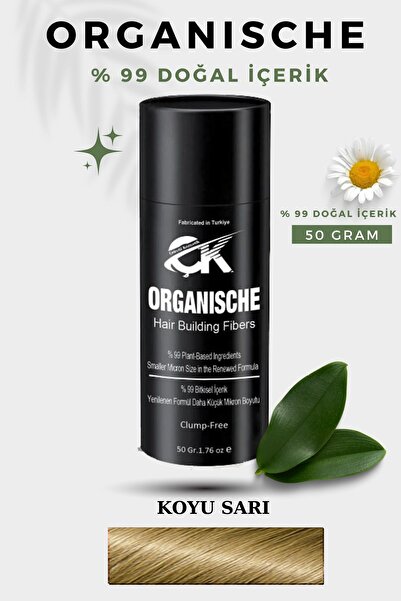 Organische 50 Gram Saç Dolgunlaştırıcı Topik . % 99 Bitkisel İçerik. Yeni Nes...