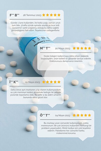 Collagen Forte Platinum مركب الكولاجين 5 أنواع - البيوتين والزنك والسيلينيوم وفيتامين سي أكاي 90 قرصًا