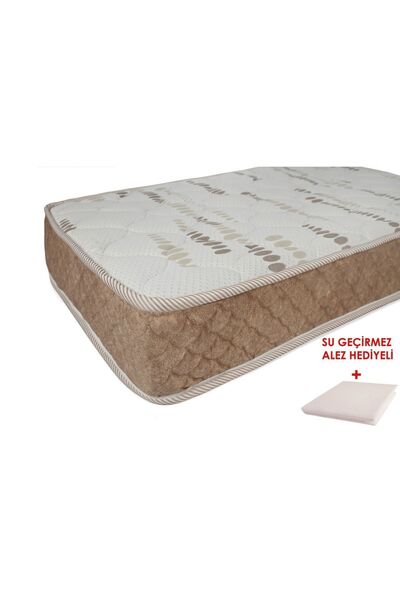 Pure Sleep 70x100x15 Sünger Bebek Ve Çocuk Yatağı Park Yatak Örme Kumaş Ultra Lüx Full Ortapedik