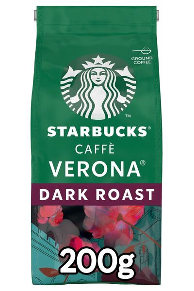 Starbucks Caffè Verona Öğütülmüş Kahve 2x200g