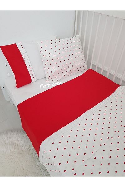 ilkimbebe Single Baby and Kids Duvet Cover Set - 100% Cotton