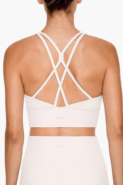 Oysho Comfortlux Sports Bra with Medium Support Cup