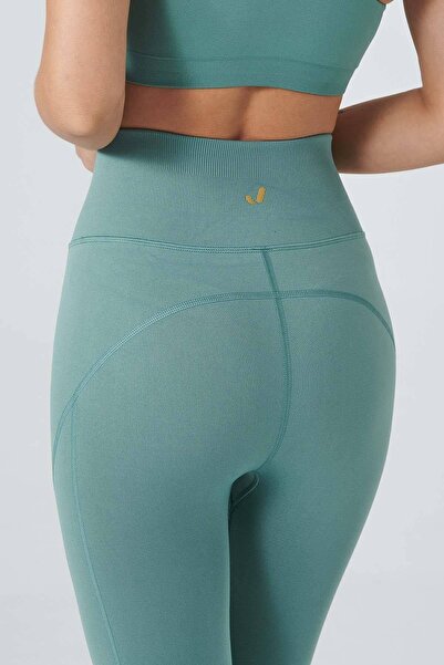 Jerf Pine Yüksek Bel & Toparlayıcı Tayt Natural Yeşil