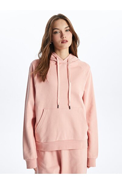 Dexia Porto - Άνετη Εφαρμογή Χοντρό Φούτερ με κουκούλα - Χρώμα Salmon