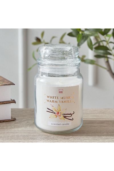 Home Box Qara Colonial Vanilla Jar Candle - 530 g