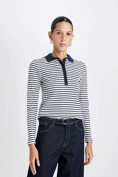 Lee Cooper Dark blue Women Polo Collar T shirts Styles Prices Trendyol