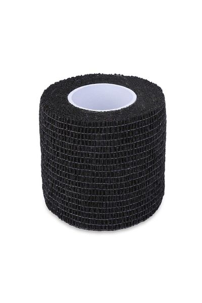 BiaTape Black Coban Bandage - 7.5cmx4.5m, Self Adhesive
