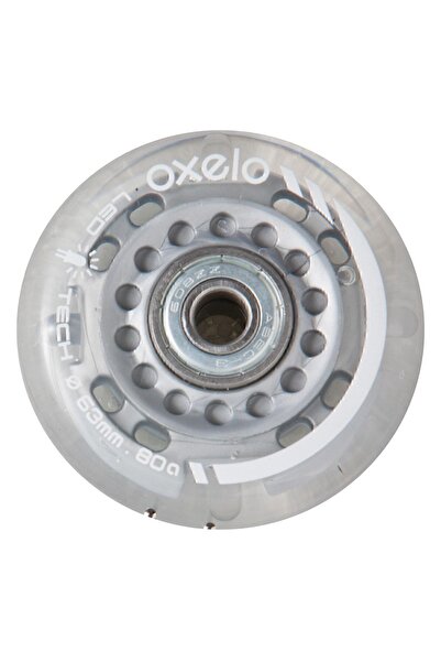 Decathlon Oxelo Çocuk Pateni Tekerleği 2 Mm 63a Sertlik 80 Adet - Işıklı