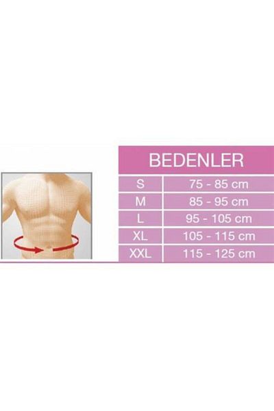 megakardeşler Μάλλινος κορσές μέσης Velcro