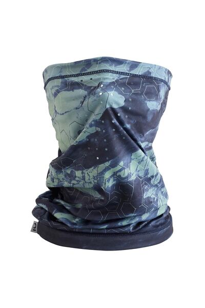 Decathlon Καπέρλαν Προστατευτικό Υπεριώδες Ακτινοβολία Λαιμός Ψαρέματος - Μπλε / Πράσινο - 500