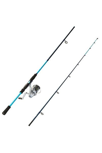 Decathlon Lacivert Caperlan Kamış, Makine Içeren Kalamar Set Ukıyo-100