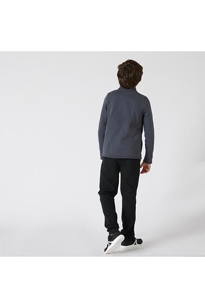 Decathlon Domyos Kids Black Tracksuit Set - Warmy Zip