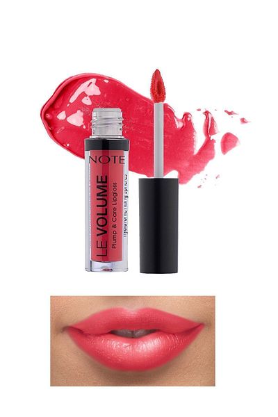 NOTE Pink - 04 Like a Star Le Volume Plump & Care Lipgloss Moisturizing Lip Gloss